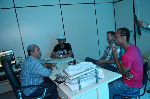    Héber Araújo visita a Folha e convida vilhenenses para jogo beneficente hoje a noite