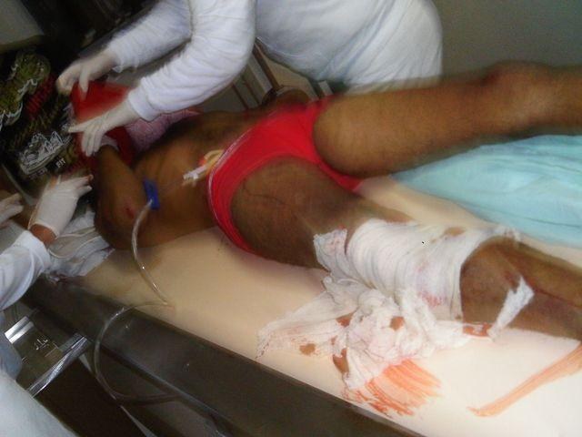 FAMÍLIA DE ACIDENTADO SE IRRITA EM HOSPITAL E CHAMA POLÍCIA