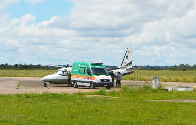 Vilhena: esforço de equipe da UTI salva criança, que é levada de avião para Porto Velho