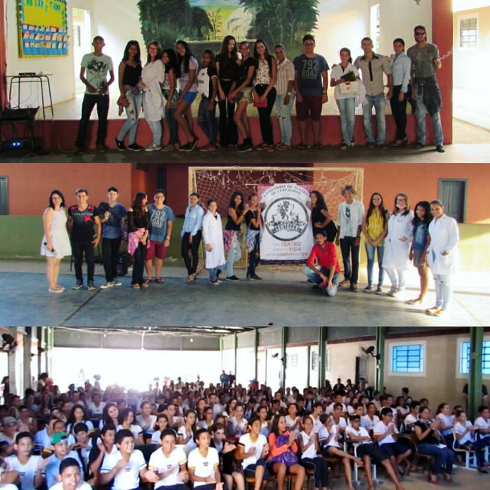 Em Cerejeiras, jovens atores usam teatro para conscientizar sobre prevenção de drogas