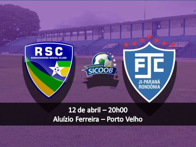 Por causa de jogo pela Copa Verde, FFER antecipa partida entre Rondoniense e Ji-Paraná