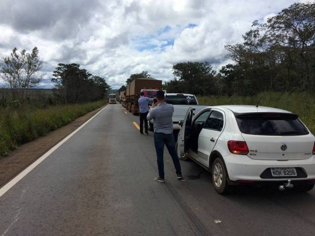 Índios liberam BR 364, mas trecho de rodovia entre Vilhena e MT pode ser bloqueado novamente