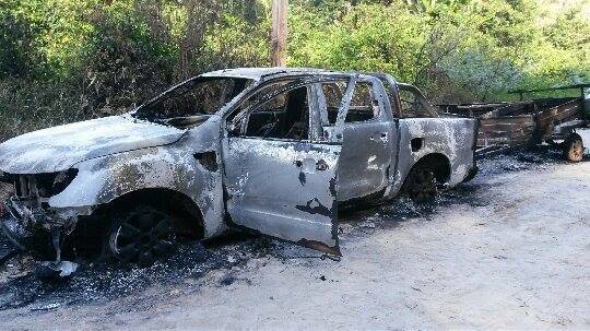 Polícia identifica primeira das três vítimas carbonizadas na área rural de Vilhena neste sábado
