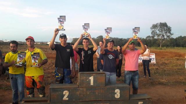 Pilotos da casa dominaram o pódio da prova de Velocross em Vilhena 