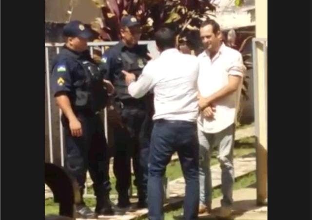 VÍDEO: radialista critica, vereador vai até emissora e discussão acaba na polícia em Vilhena