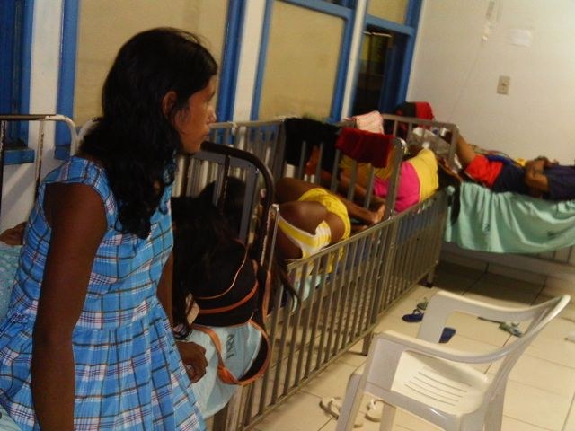 INDIOS LOTAM HOSPITAL REGIONAL DE VILHENA E PACIENTES BRANCOS RECLAMAM