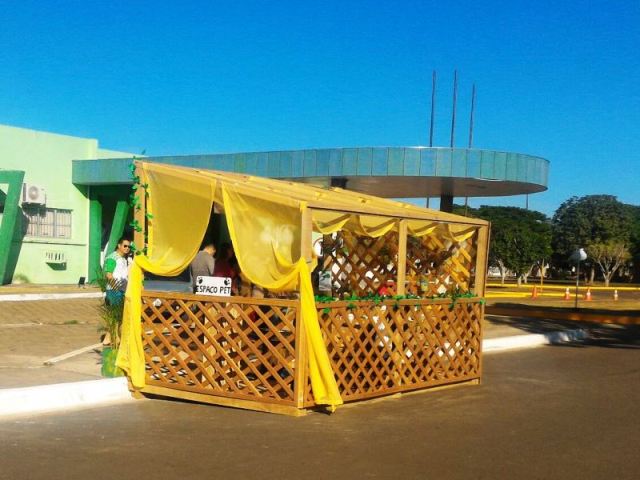 Projeto de estudantes de Arquitetura do IFRO chama a atenção em espaços públicos de Vilhena
