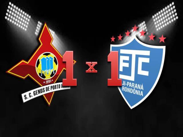 Ji-Paraná empata em Porto Velho e decide em casa a vaga à final do Estadual Sub-20