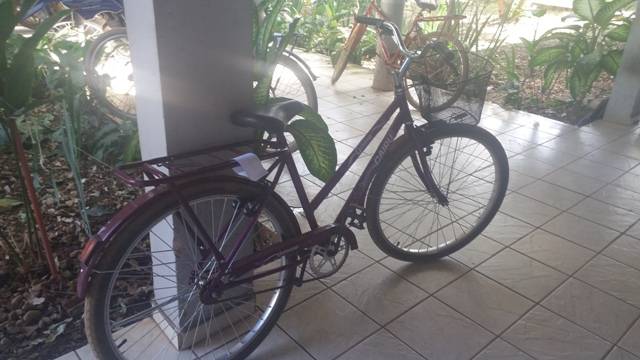 Homem mente que é pai de aluno para roubar bicicleta dentro de escola e acaba preso em Vilhena