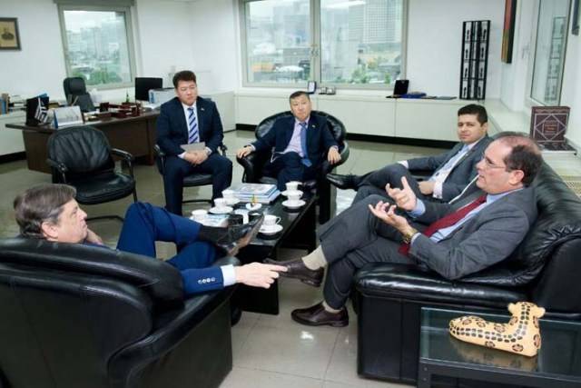 Na Coréia do Sul, vice-governador de Rondônia mostra produtos e potencialidades do Estado