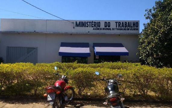 Crise e mudanças na legislação podem fechar Agência do Ministério do Trabalho em Vilhena