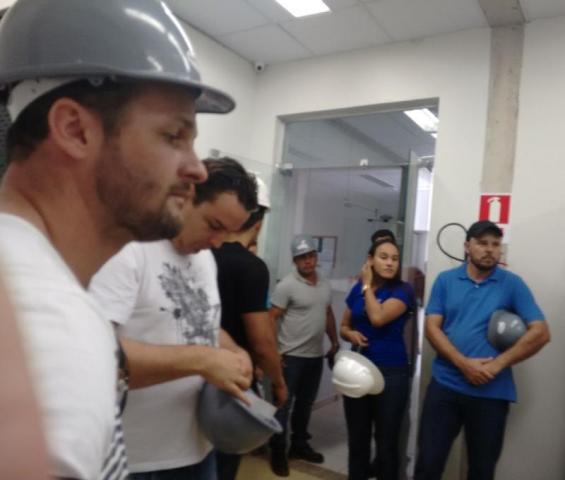 Alunos das Engenharias Elétrica e Mecânica participam de visita técnica a hidrelétrica Rondon II