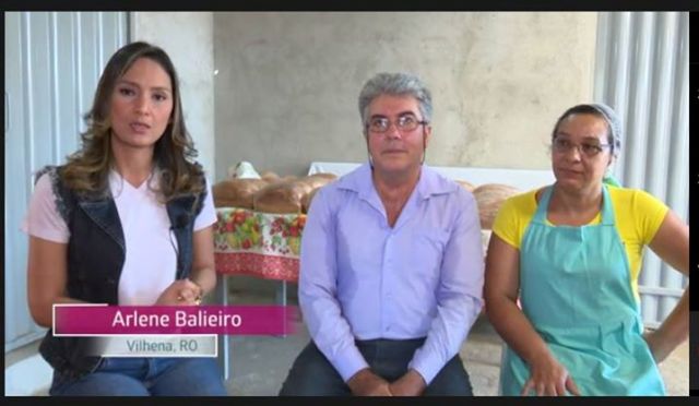 Assista: casal vilhenense que formou filho vendendo pães emociona o Brasil em programa da Globo