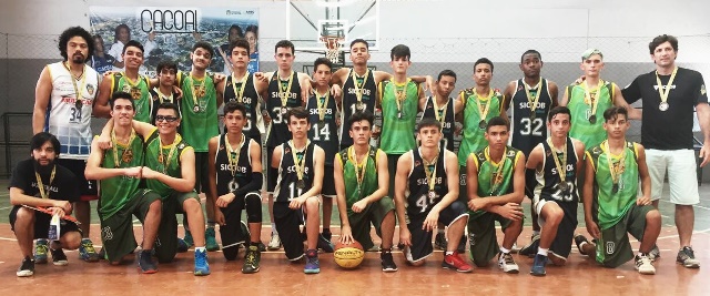 Sub-17 da ASBAVI conquista título do Festival Esportivo de Basquete em Cacoal