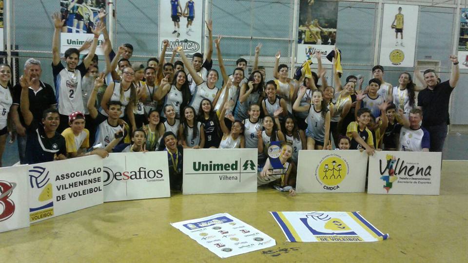 AVV conquista quatro ouros na 2ª Etapa do Festival Mirim de Voleibol