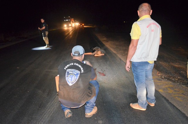 Homem atropelado na BR-364 em Vilhena faria 61 anos em novembro; corpo foi arremessado a cerca de 40 metros