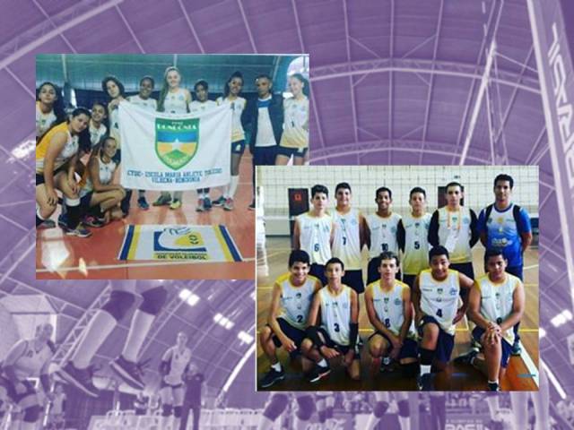 Vôlei Masculino da Escola Maria Arlete está na semifinal dos Jogos da Juventude Curitiba 2017 