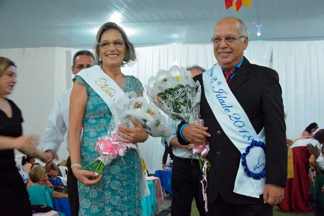 Fechando Semana do Idoso, concurso escolhe Miss e Mister Melhor Idade em Vilhena