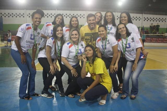 Vôlei feminino de Vilhena é bronze nos Jogos Intermunicipais de Rondônia