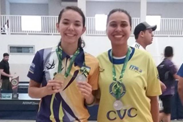 JIR 2017: Tênis de Mesa Feminino de Vilhena é ouro no individual e prata na dupla