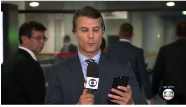 Vereadores vilhenenses aparecem ao vivo no Jornal Nacional durante viagem a Brasília 