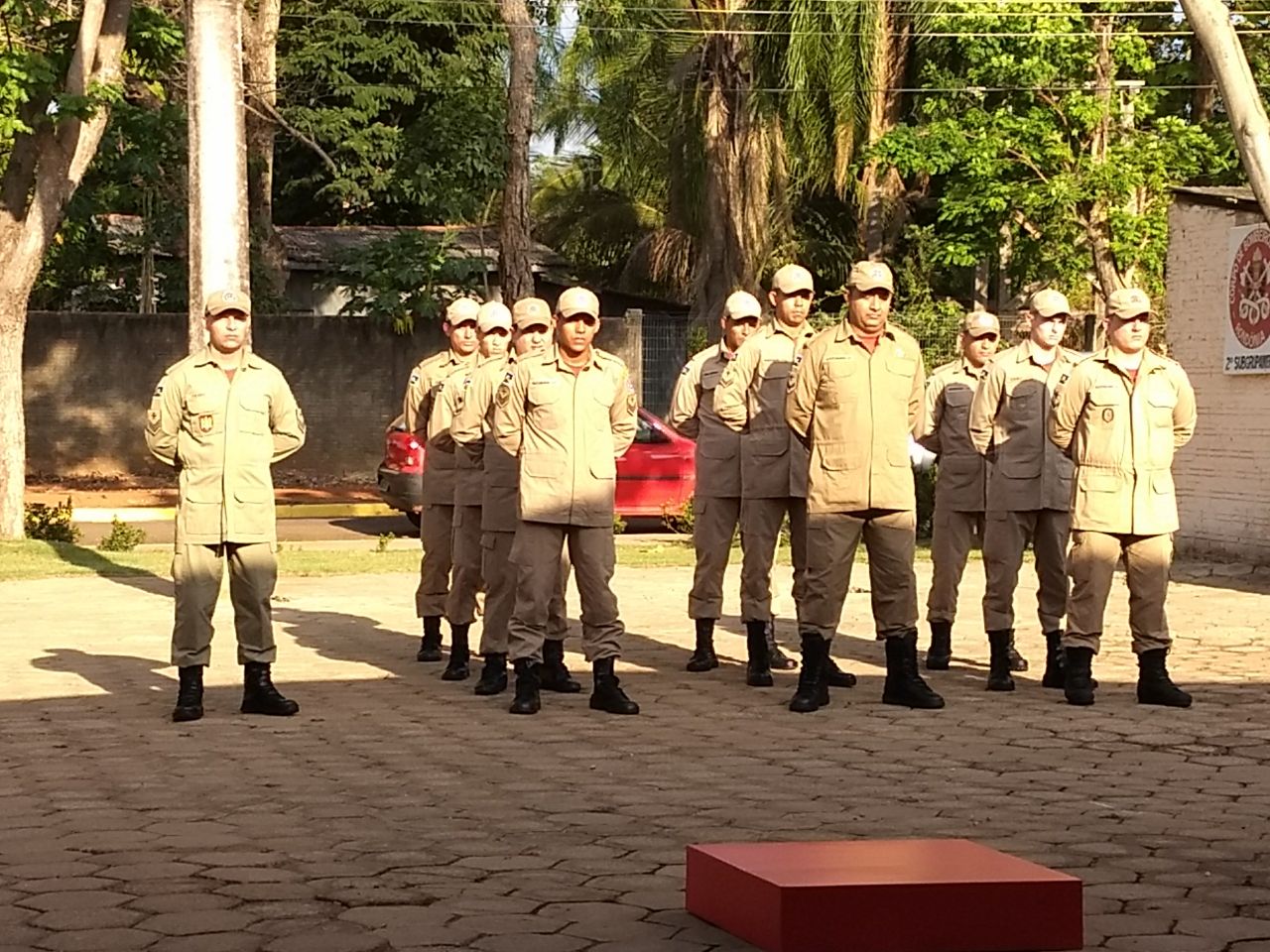 Bombeiros trocam comando em Cerejeiras; antigo comandante da corporação vem para Vilhena