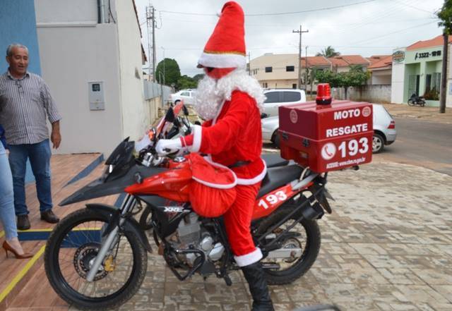 Aposentado como Bombeiro e morando em Cuiabá, Papai Noel volta a Vilhena para alegrar crianças carentes