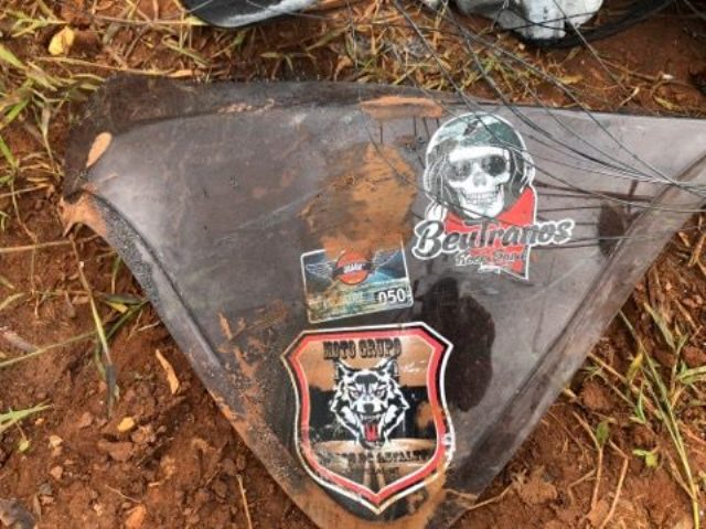 VÍDEO: em cidade da região, moto pega fogo após bater em carreta e rapaz de 21 anos morre