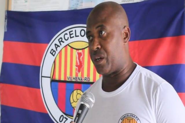 Treinador do Barcelona já está em solo vilhenense e fala sobre as expectativas no clube