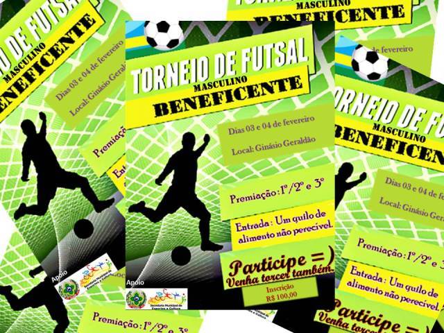 Ginásio Geraldão vai sediar Torneio de Futsal beneficente para custear manutenção da unidade esportiva