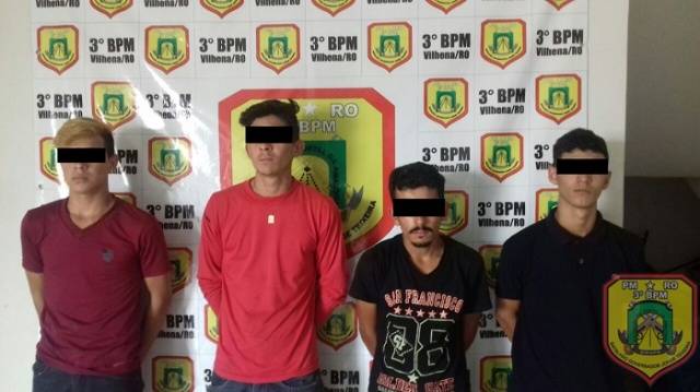 Em Vilhena, adultos são presos e adolescentes de 15 e 16 anos são apreendidos com drogas