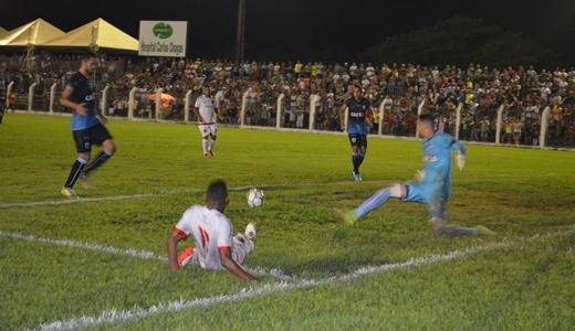 Real Ariquemes perde em casa e está fora da Copa do Brasil; time teve dois gols anulados