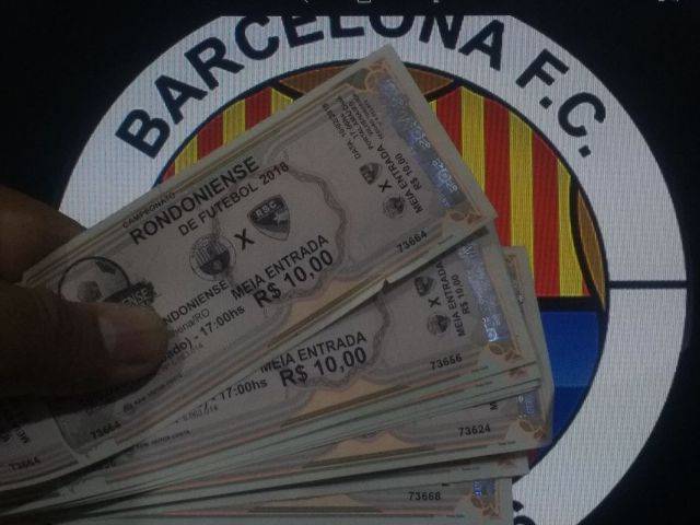 Barcelona inicia venda de ingressos para partida de estreia no Estadual contra o Rondoniense 