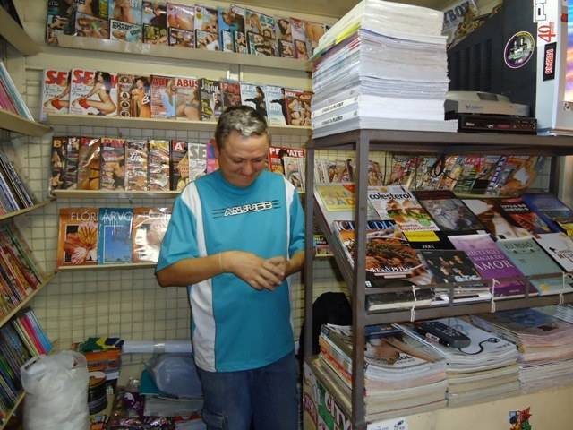 ABRIRAM O “ZÓIO”: BANCA DE REVISTAS É ARROMBADA EM VILHENA