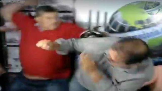 Suplente de vereador e jornalista saem na porrada e vídeo mostrando a briga viraliza em Rondônia
