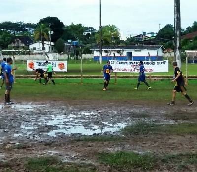 Domingo teve e primeira rodada da segunda fase do Campeonato Barrão em Colorado do Oeste