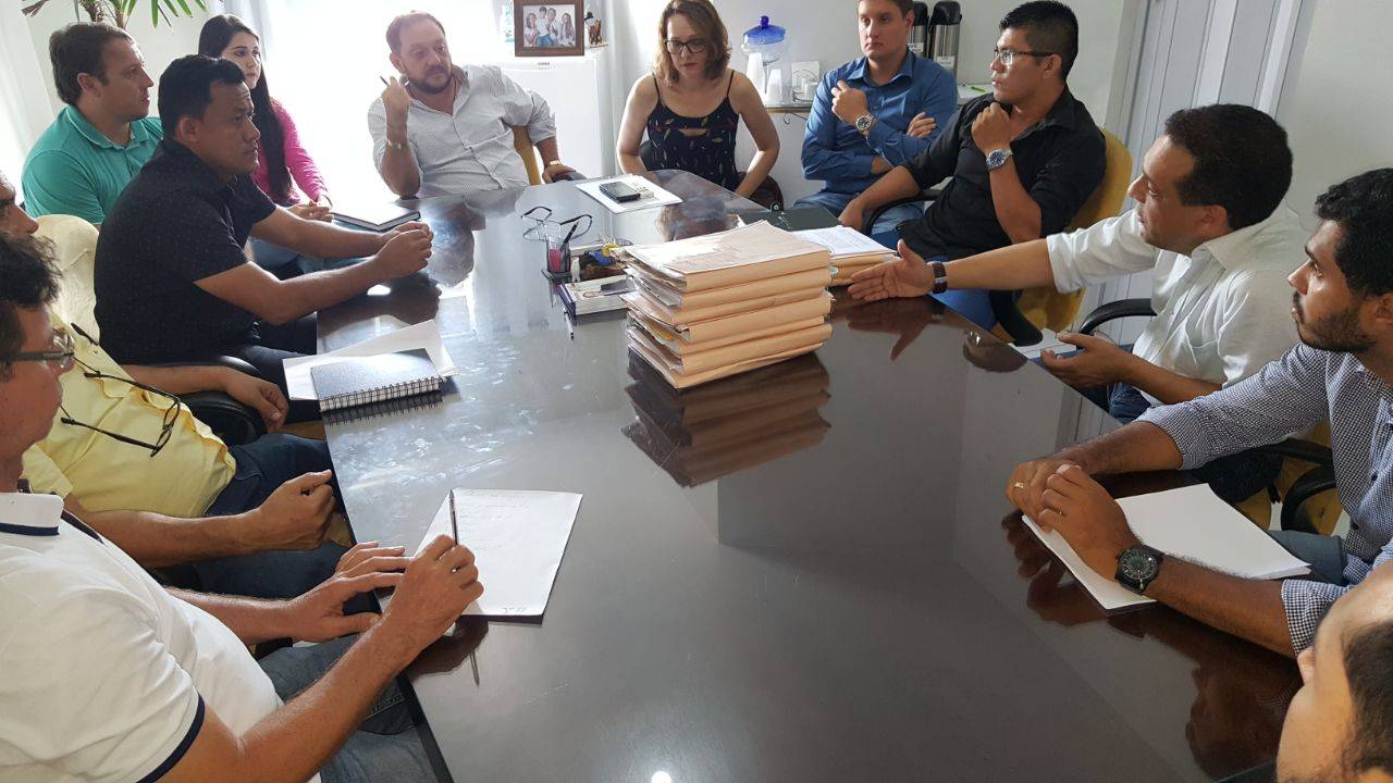 Reforma da Câmara: Presidente realiza encontro com empresa ganhadora de licitação para pedir celeridade