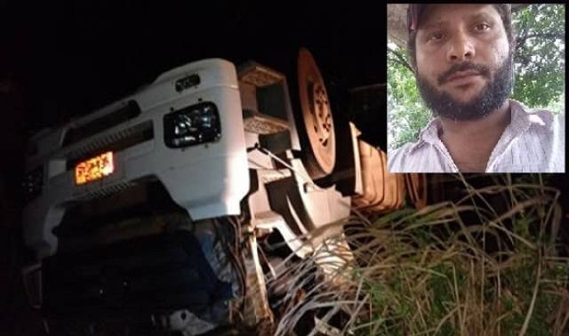 Caminhoneiro de Rondônia morre preso a ferragens após carreta tombar em rodovia do Mato Grosso