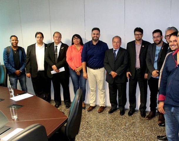 Léo Moraes se reúne com novo chefe da Casa Civil para reivindicar promoção dos policiais civis