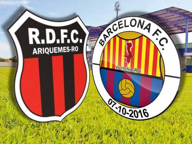 Real Ariquemes e Barcelona duelam hoje no Gentil Valério pela última rodada do returno do Estadual   