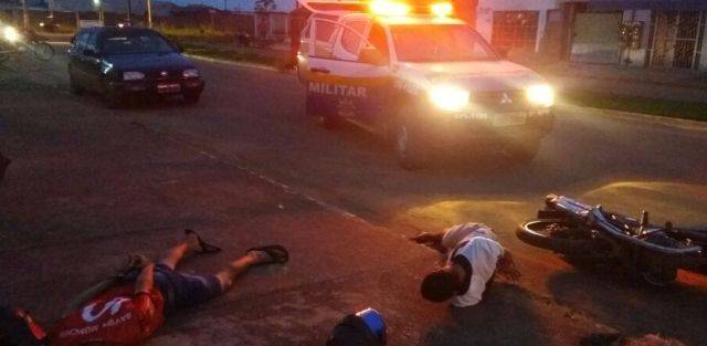 Polícia recupera em Vilhena motocicleta roubada em Cerejeiras; adulto e dois adolescentes foram conduzidos à delegacia