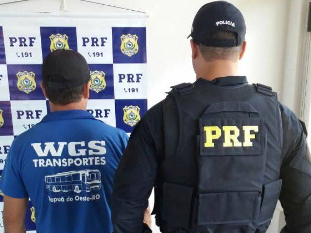 Foragido de Minas Gerais é preso pela Polícia Rodoviária Federal na BR 364, em Rondônia