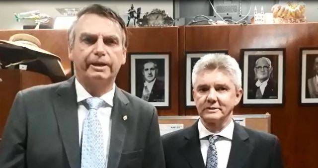 Em vídeo ao lado de Bolsonaro, empresário vilhenense confirma candidatura a senador este ano