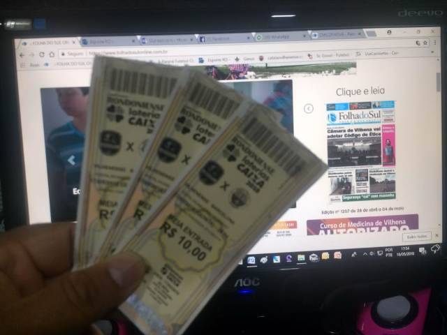 Vilhenense e Folha do Sul sorteio ingressos para a segunda partida da semifinal do Campeonato Rondoniense