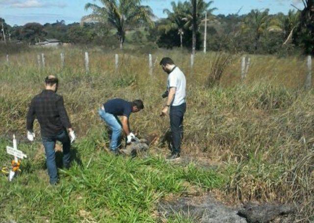 Corpo de idoso é encontrado parcialmente queimado próximo a escola rural em distrito de Vilhena
