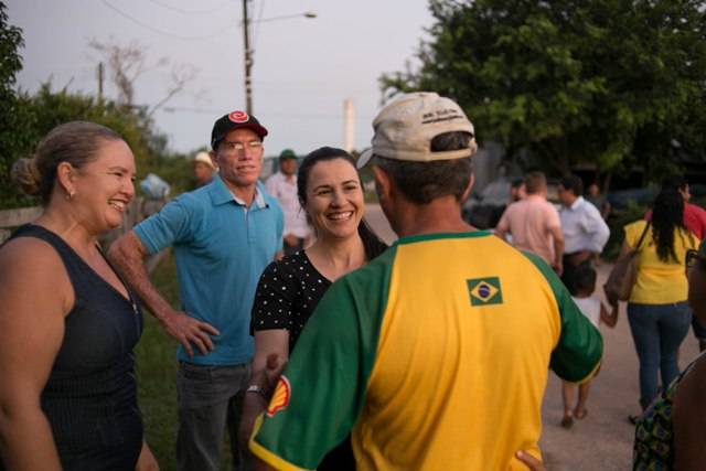 Em Nova Conquista, Rosani Donadon e Darci Cerutti reforçam foco em Saúde, Educação e Estradas