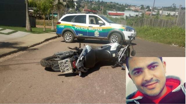 Em Colorado do Oeste, acidente envolvendo moto e carro mata rapaz de 26 anos no feriado