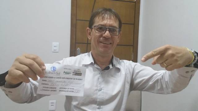 Empresário aliado de prefeito eleito em Vilhena acerta “bolão” e ganha carne, cerveja e gasolina