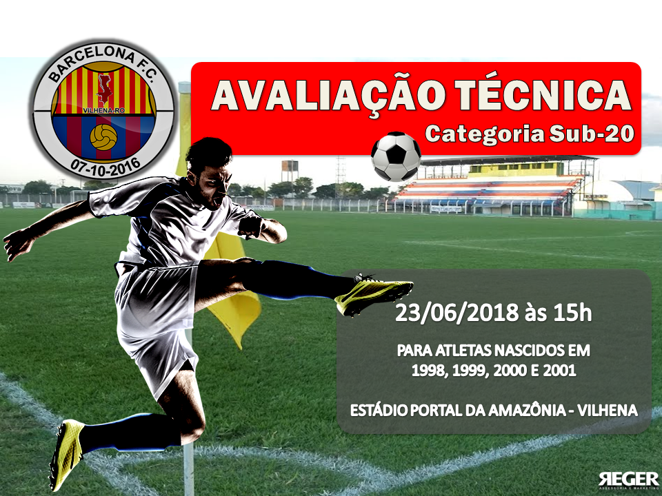 Barcelona fará avaliação técnica neste sábado para escolha de atletas para a formação do elenco Sub-20