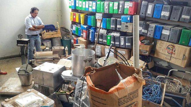 Veja fotos: em visita a órgão municipal, prefeito de Vilhena se diz “espantado” com abandono e equipamentos inoperantes